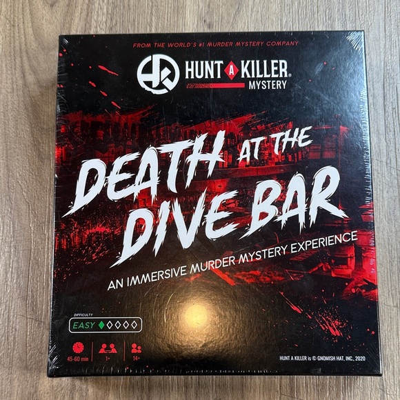 NWT Death at the Dive Bar Game - Hunt A Killer Mistery - Picture 1 of 6